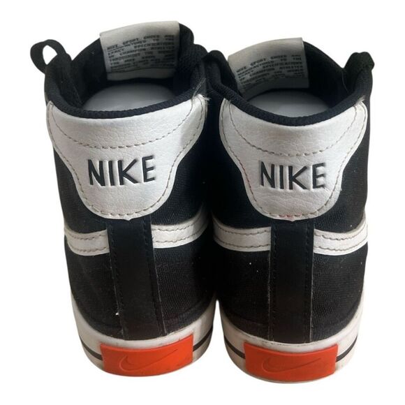 Nike Court Legacy Canvas Mid Women 7 Black White DD0161-001 Athletic Sneakers - Picture 6 of 11